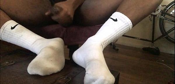  Busting on my Nike Socks
